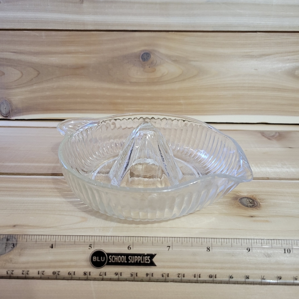 Vintage Glass Citrus Juicer